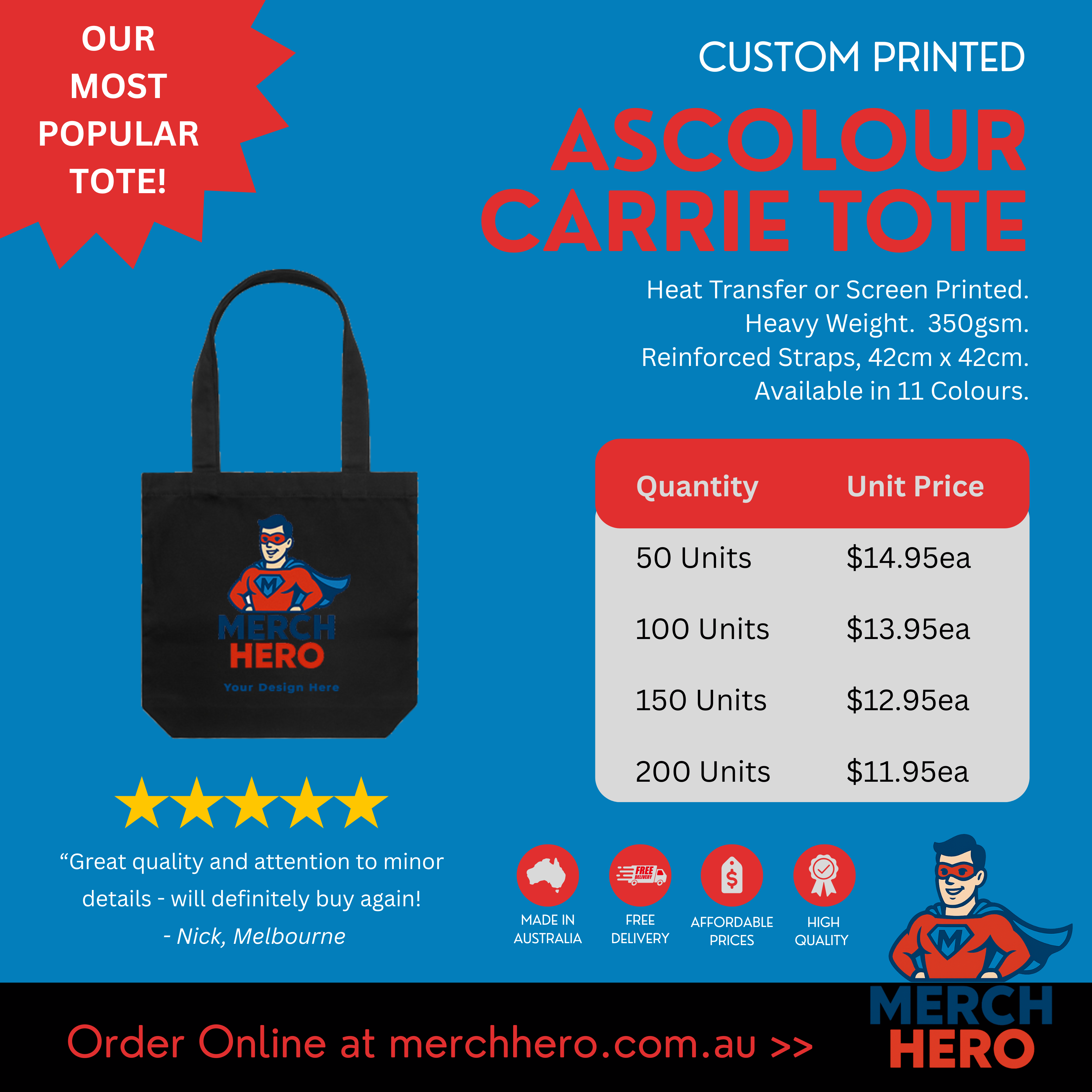 ASColour Carrie Tote