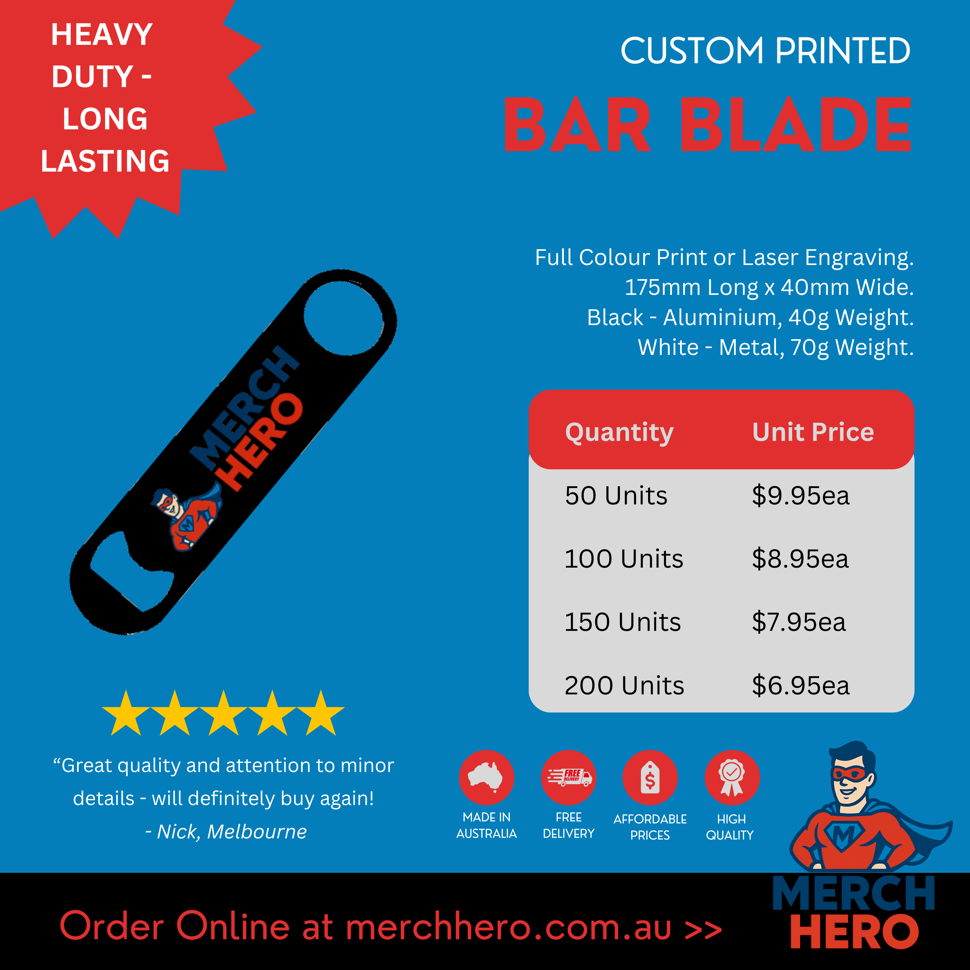 Bottle Opener - Classic